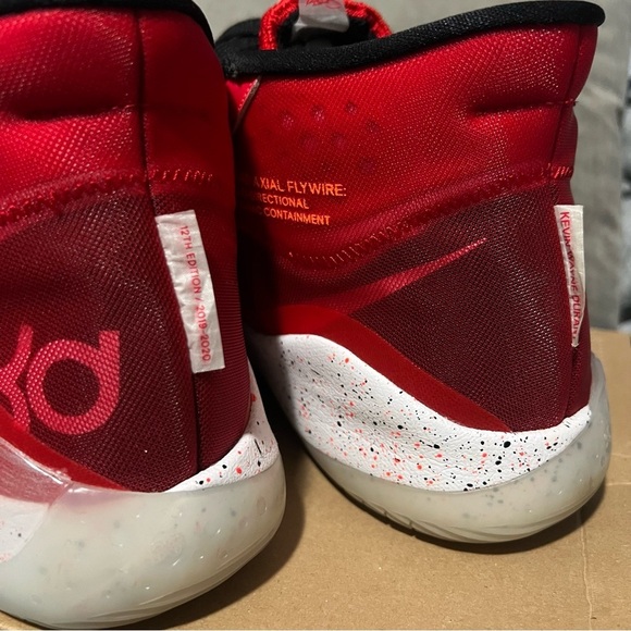 Nike Zoom KD 12 Red Sneaker main image 5